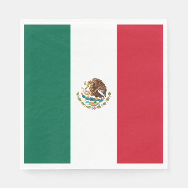 Mexican Flag Napkin (Front)