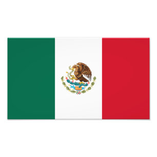 Mexican Flag Photo Print