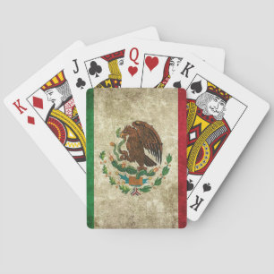 Mexican Flag Playing Cards