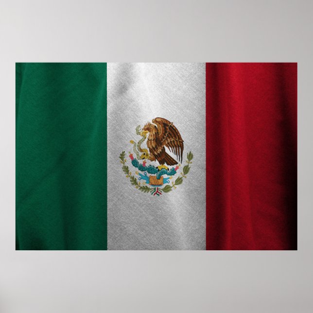 Mexican Flag Poster (Front)