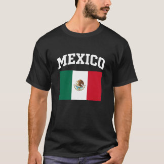 Mexican Flag Pride Latino Heritage Patriotic Long  T-Shirt