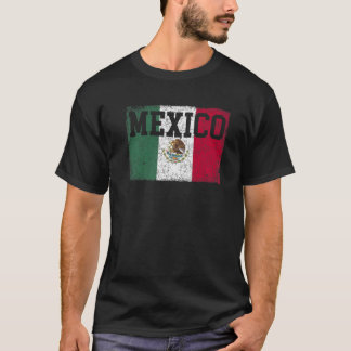 Mexican Flag Proud Hispanic Mexican Culture Proud T-Shirt