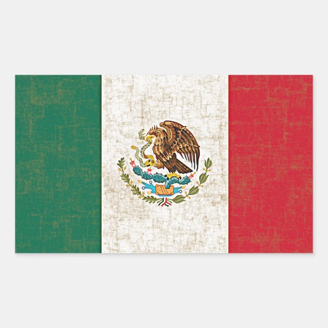 MEXICAN FLAG Sticker (Front)