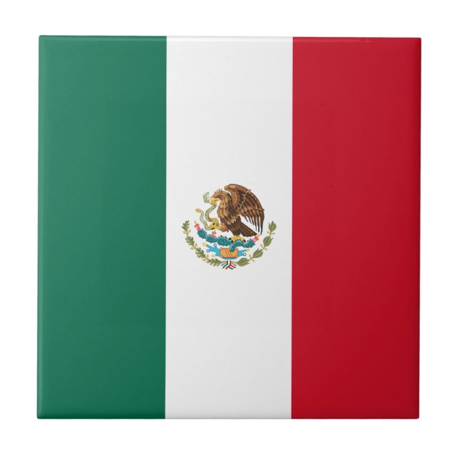 Mexican Flag Tile (Front)