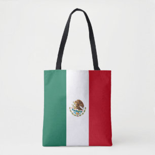 Mexican Flag Tote Bag