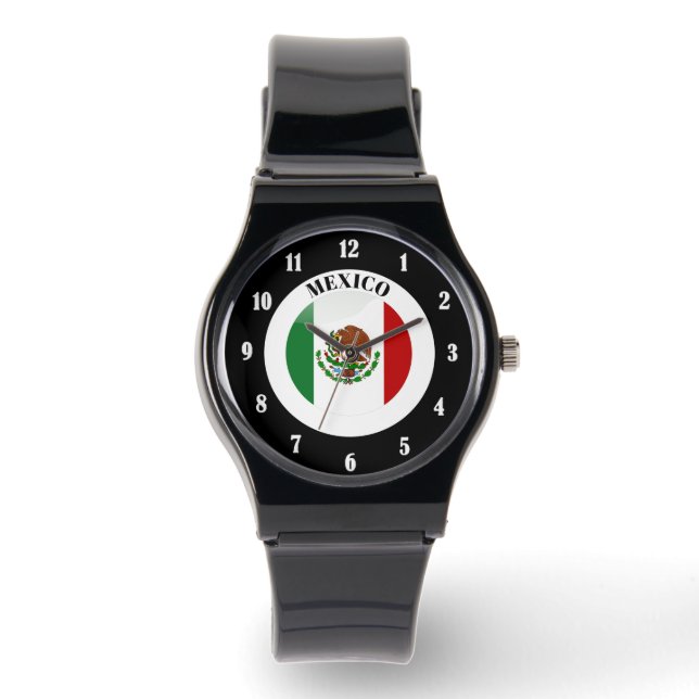 Mexican flag watch (Front)