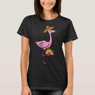 Mexican Flamingo Tacos Cute Cinco De Mayo Fiesta A T-Shirt