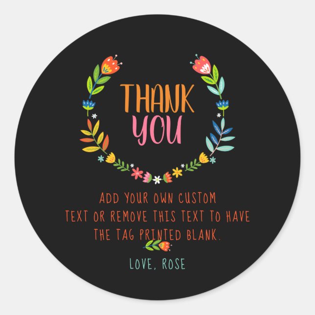 Mexican Floral Stickers (Front)