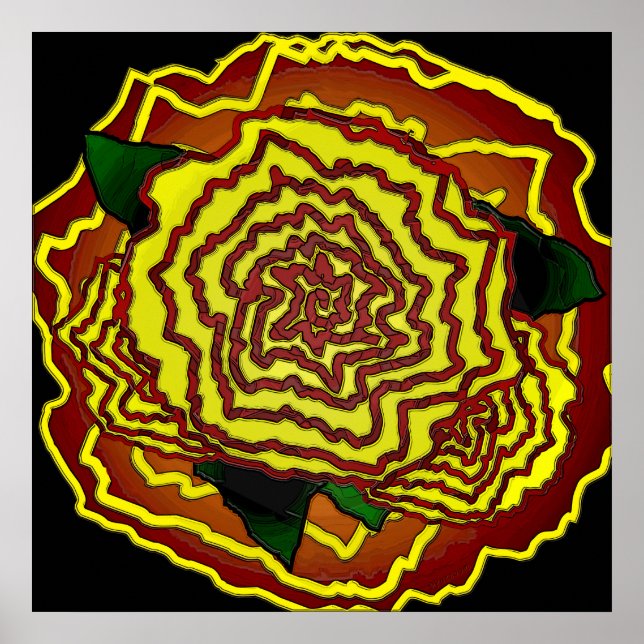 mexican flower poster (Front)