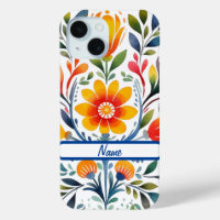 Mexican Flowers Design Case-Mate