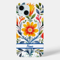 Mexican Flowers Design Hard