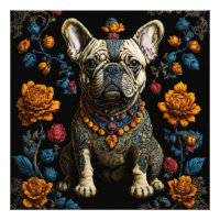 Mexican Folk Art French Bulldog