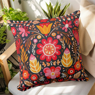 Mexican Folk Art Title Cushion