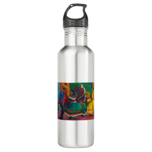 Mexican Folklorico Ballet Dancers 710 Ml Water Bottle