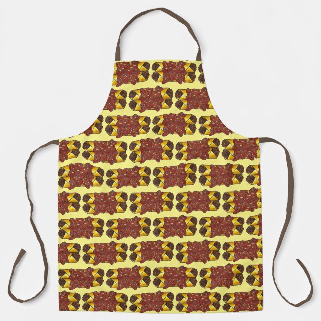 Mexican Food Black Bean Cheese Enchiladas Apron (Front)