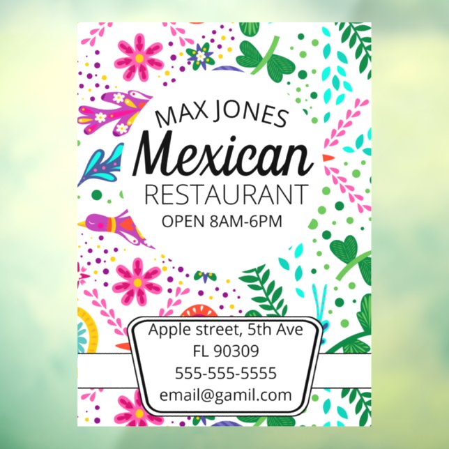 Mexican food fruit deli market fold craft business (Sheet 3)