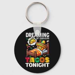 Mexican Food Funny Cinco De Mayo Key Ring