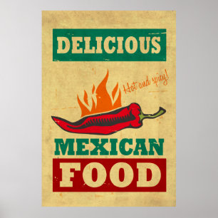 Mexican Food Poster