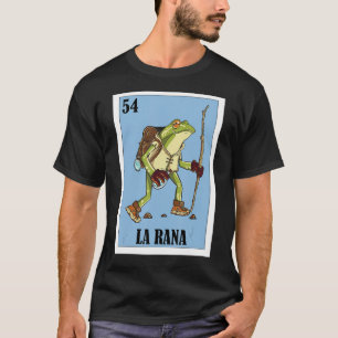 Mexican for Hikers   La Rana Hiker T-Shirt