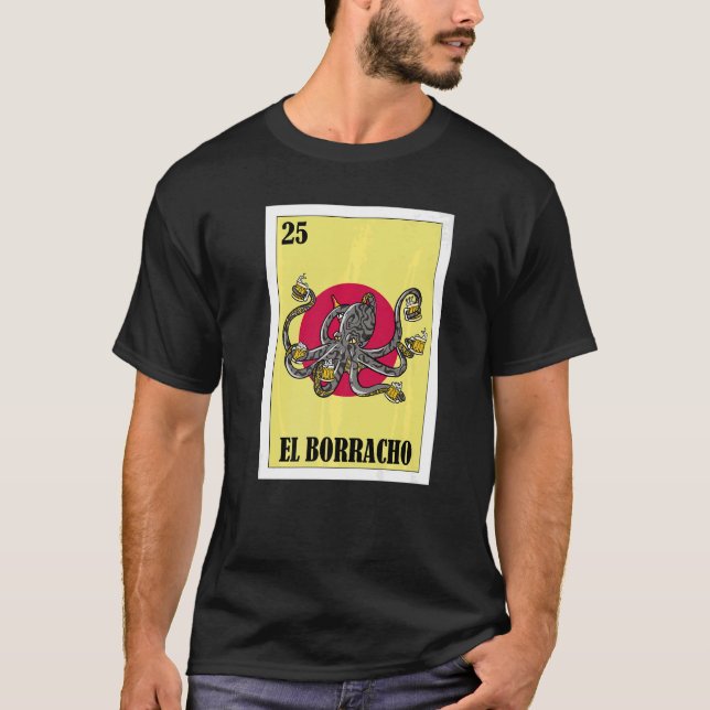 Mexican for Parties El Octopus T-Shirt (Front)