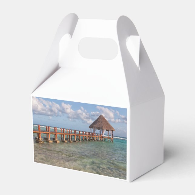 Mexican gazebo favour box (Back Side)