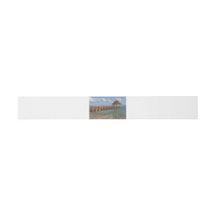 Mexican gazebo invitation belly band