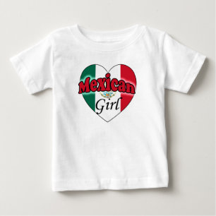 Mexican Girl Baby T-Shirt