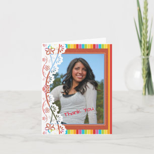 Mexican Graduation Thank You Card