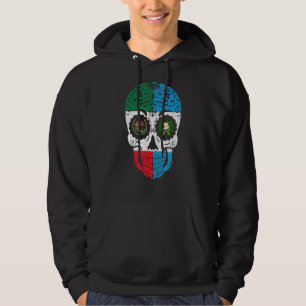 Mexican Guatemalan Flag Mexico Guatemala Sugar Sku Hoodie