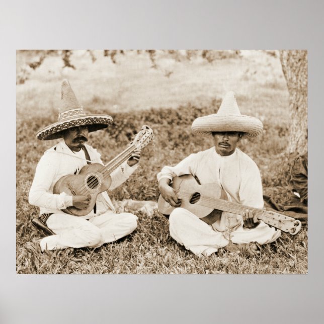 Mexican Guitar Duet 1911 Poster (Front)