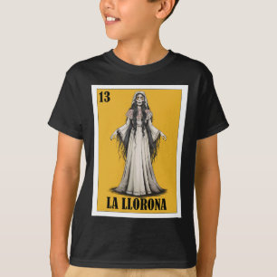 Mexican Halloween Or Cinco De Mayo Design - La Llo T-Shirt
