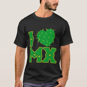Mexican Hispanic Siesta Pride México Eagle Emblem T-Shirt