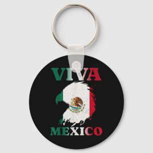 Mexican Independence Day Eagle Mexico Flag Women G Key Ring
