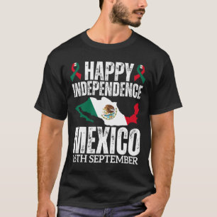 Mexican Independence Day Est 16th September Mexico T-Shirt