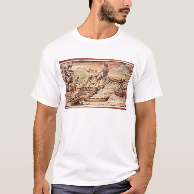 Mexican Indian boatbuilders T-Shirt (Front)