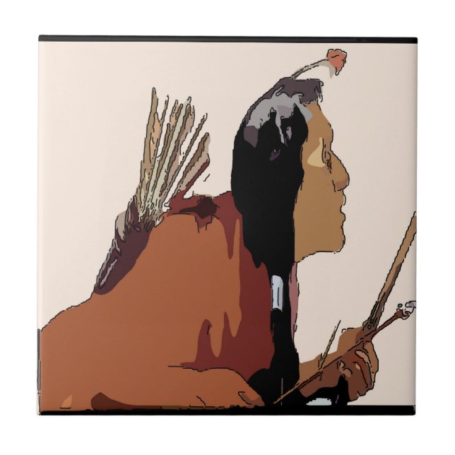 Mexican Indian Tile (Front)