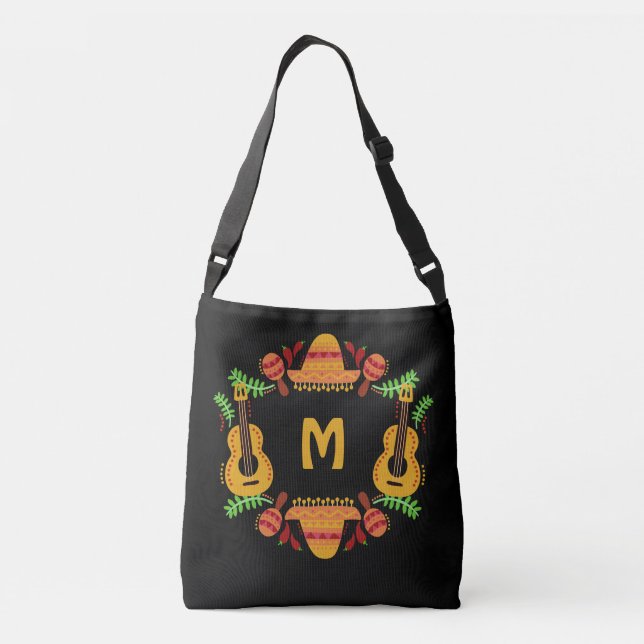 Mexican Items custom monogram bags (Back)