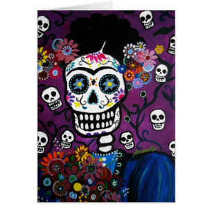 MEXICAN LADY CARD
