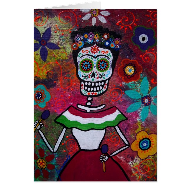 MEXICAN LADY CARD (Front)