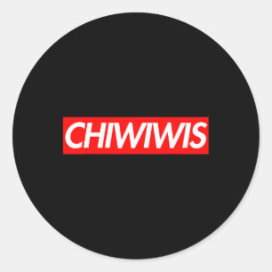 Mexican Latino Chicano Cinco De Mayo Chiwiwis  Classic Round Sticker