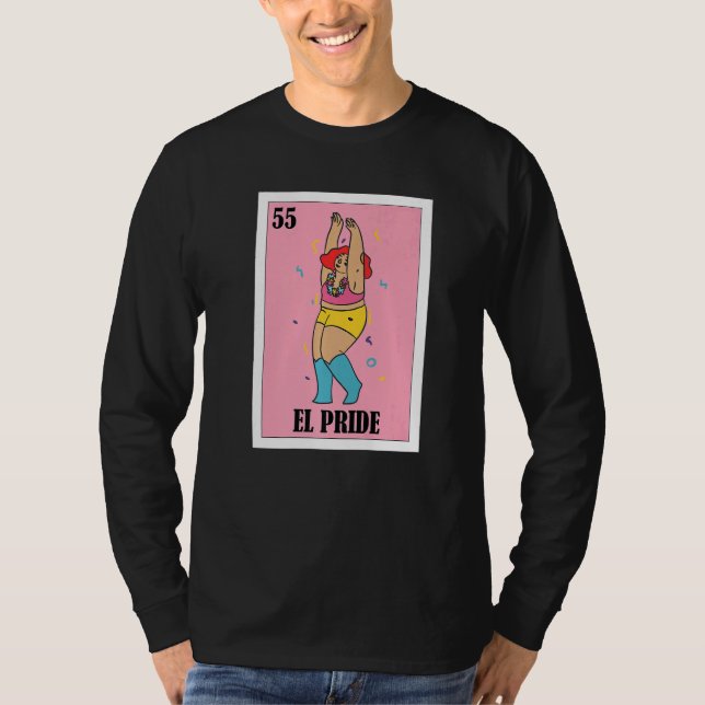 Mexican Lgbt  El Pride T-Shirt (Front)