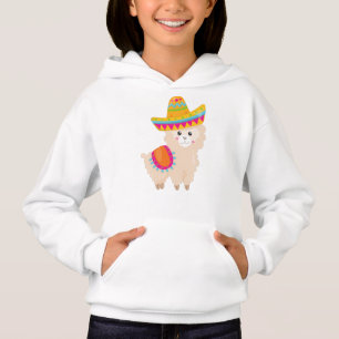 Mexican Llama, Cute Llama, Cute Alpaca, Sombrero