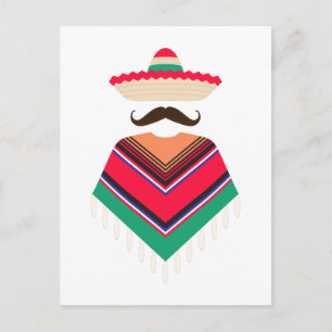 Mexican Man Postcard