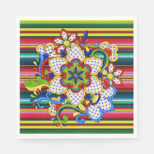 Mexican Mandala Napkin