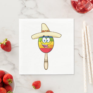 Mexican Maraca Paper Napkins