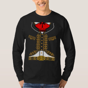 Mexican Mariachi Charro Cinco De Mayo Costume T-Shirt