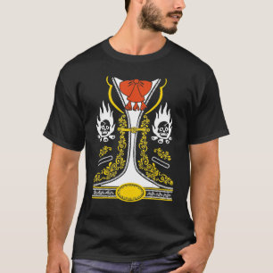 Mexican Mariachi Charro Cinco De Mayo Skull Costum T-Shirt