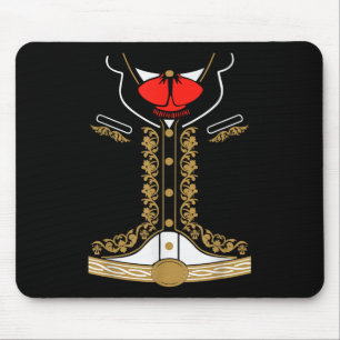Mexican Mariachi Costume Charro For Cinco De Mayo  Mouse Pad