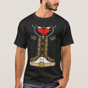 Mexican Mariachi Costume Charro For Cinco De Mayo T-Shirt