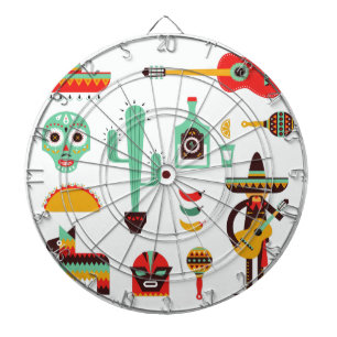 mexican mariachi dartboard
